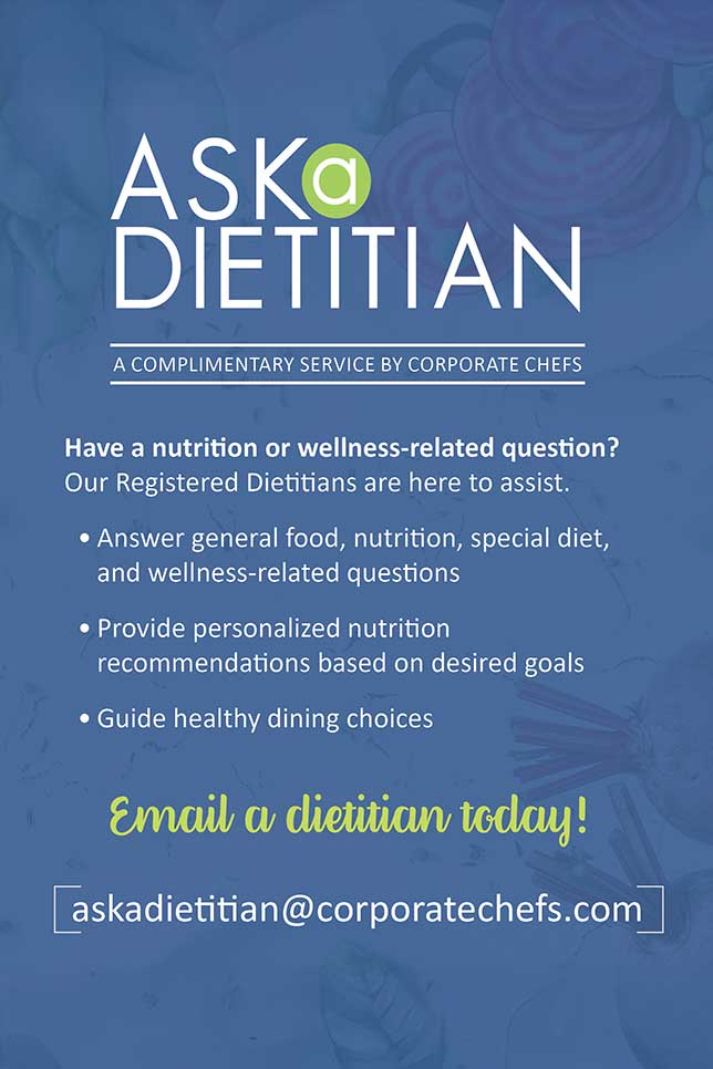 Email a dietitian today